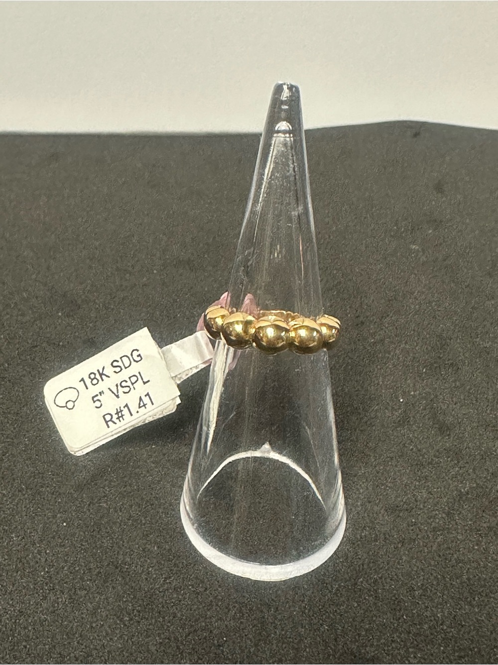 18K Saudi Gold Size5